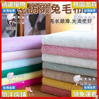 精選優品 加密8mm仿兔毛布料 抱偶布 獺兔毛 棉花娃娃布料 毛絨布料 服裝布料 柜臺裝飾布 手工diy玩偶, 1個, 淺灰,手掌大小【10*10cm1片】