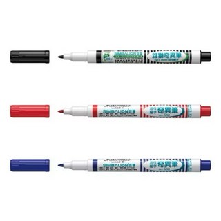 雄獅奇異筆 粗/細 麥克筆 工程筆 記號筆 做記號 NO.200 NO.600, 1個, 細,黑色, 黑色