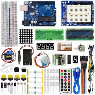 Arduino UNO入門套件 R3開發學習實驗基礎Kit單片模版 開發迷你實驗室 LAB 科學, 1個, UNO R3 入門套件組