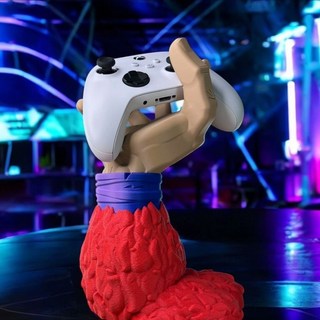 台灣出貨 龍珠動漫孫悟空手臂造型PS4/5 XBOX SWITCH耳機手柄支架 個性化遊戲周邊擺件, 1個, 龍珠動漫孫悟空手臂PS4/5 XBOX, 龍珠動漫孫悟空手臂PS4/5 XBOX