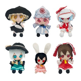 touhou plush 秘封俱樂部毛絨玩具公仔 可愛兒童玩偶 東方Project周邊, 灰頭髮,見詳情, 1個