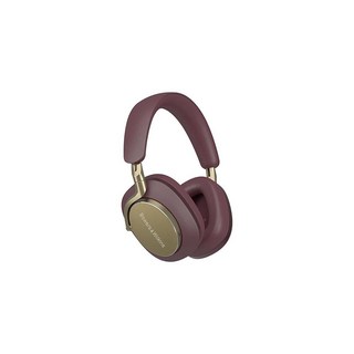 Bowers & Wilkins Px8 오버이어 무선 헤드폰 고급 액티브 노이즈 캔슬링 고급스러운 소재 30시간 배터리 수명 15분 빠른 충전 로열 버건디 102732