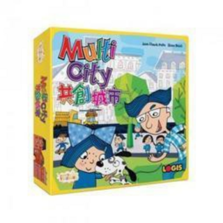 孩子王桌遊 共創城市 Multicity 繁體中文版, 1個
