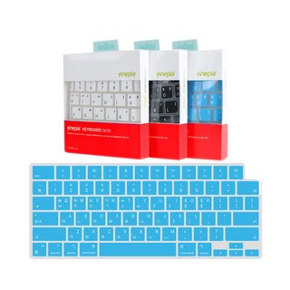 애플 맥북 프로 16 M1 M2 M3 M4 프로 max 16.2인치 한영 자판 문자인쇄키스킨, 1개, 문자인쇄-블루/맥북pro 16 M4