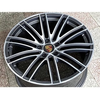 Replica RST4 旋鍛 21吋 5孔130 鋁圈 麗車坊, 灰車面, 1個