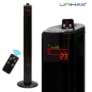 유니맥스 리모컨 타워형 날개없는 선풍기 UMF-TR1646