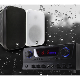 앰프스피커 MK-300, MK-300 앰프 + MS-790S 블랙 스피커 4개