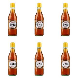 진솔촌 100% 들기름골드, 350ml, 6개