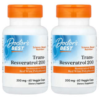 닥터스베스트 레스베라트롤 600mg 60캡슐 2개, 60정