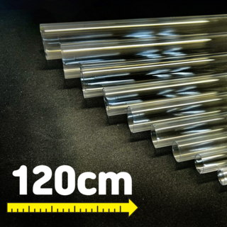 PC 투명 파이프 120cm (낚시찌통 DIY용품), 1개