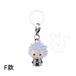 BANDAI 死神BLEACH造型吊飾 尸魂界篇 精緻扭蛋 重現經典角色魅力, 1個, F款/日番谷冬獅郎1G600