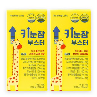힐링랩스 키눈잠 부스터 10g 20포 2박스, 20개