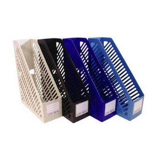 【文具通】A4 B4 一體成形雜誌箱 雜誌盒 書架 (超商取貨限2個)桌面收納, A4 水藍色 超取僅限2個