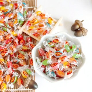 美味糖果 水果味彩虹糖七彩軟糖獨立包裝兒童休閒解饞零食學生校園零食, 1個, 經典彩虹軟糖【混合口味】,限時優惠【3顆--5顆】