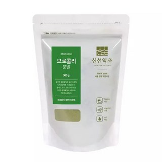 신선약초 국산 브로콜리분말 300g 가루 파우더선식 영양 컬리 야채 채소, 1개
