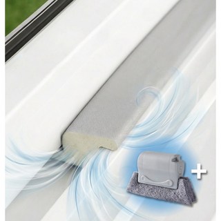 문틈제로 Z형 끼우는 문풍지+창문 틈새 청소솔 창문 틈새막이 외풍 바람막이, 1세트