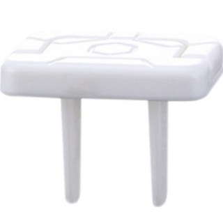 小熊造型 防觸電 防塵 安全插座保護蓋, 1個, ２孔｜隱形提手安全插座