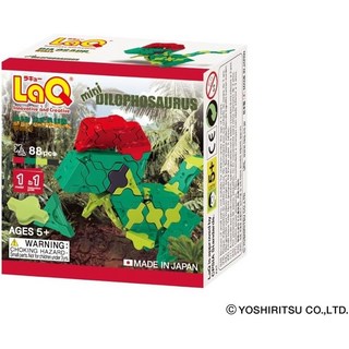 다이너소 월드 시리즈 요시리츠 라큐 정사각형 삼각형 블럭 창의력 향샹 STEM 교육, 1개, 미니 디로포사우루스