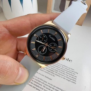 石英矽膠錶帶運動手錶，防水靜音，男女適用