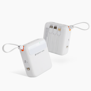 제로티어 4in1 고속충전 C타입 아이폰 20000 보조배터리, 화이트