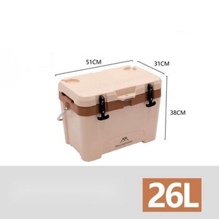 마운틴 휴대용 아이스박스 캠핑 낚시 피크닉 보온보냉 26리터, 01번-마운틴 게스트 26L 아이스, 1개