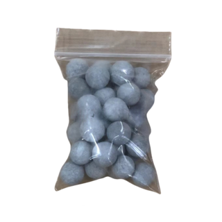 過濾蓮蓬頭 負離子 省水三檔花灑 除氯淋浴, 1個, 灰色負離子球8mm15克-5包