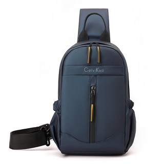 Ceiv Keil 胸包 防潑水斜挎包, 藍色