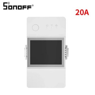 SONOFF TH Elite 릴레이 모듈 스마트 와이파이 스위치 습도 센서 온도 모니터 알렉사 구글 홈과 작동 16A 2, [02] TH Elite 20A