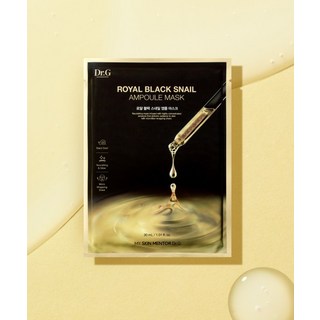 닥터지 로얄 블랙 스네일 앰플 마스크, 10개입, 1개