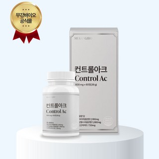 [본사출고]무강바이오 트러블 케어 컨트롤아크, 1개, 60정