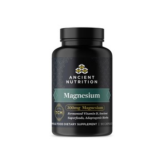 에인션트 뉴트리션 마그네슘 보충제 비타민 D 함유 마그네슘 Magnesium Supplement by Ancient Nutrition Magnesium 300mg with Vi, 1개