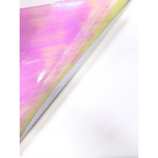 【531禮物網】琉璃玻璃紙/幻彩玻璃紙 - 花束/禮物/花藝包裝紙 手作材料, (1張)幻彩玻璃紙-2.幻彩+白(不透), 1個