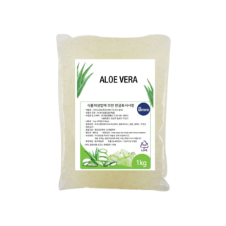 알로에베라 8mm 토핑, 1개, 1kg, 1kg