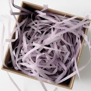 teepeeU 【包裝材料】拉菲草 草絲 儀式感禮物必備婚禮小物, 香芋紫(20g), 1個