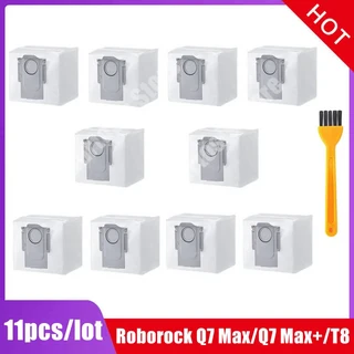 샤오미 로보락 S7 MaxV Ultra / Q5+ / Q7+ / Q7 Max+ / T8 로봇 청소기 먼지통 예비 부품용 먼지 봉투 액세, 02 NO1