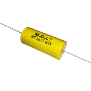 MPT(XPT) 2.2uF 400V 金屬皮膜聚丙烯電容 適用於高級音響分音器 提升音質純淨度, 1個, MPT 10uF400V 23*55mm