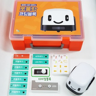 [쪼물락 코딩블록] 베이직패키지 키자니아체험키트 어린이코딩교구, 기본구성패키지 + 다이얼블록, 1개