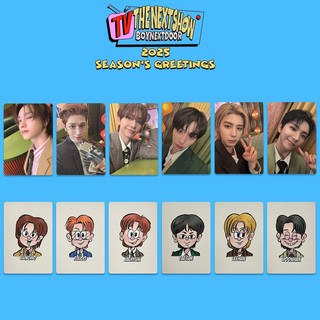 桃園出貨- BOYNEXTDOOR card 2025臺厤小卡 六門兒童臺厤特別版季節問候lomo, 1個, A版