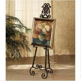 웨딩 사진 거치대 갤러리 스몰 1 5m 이젤 160cm 4 3kg 소형 그림 선반 프레임, 1.5베이지