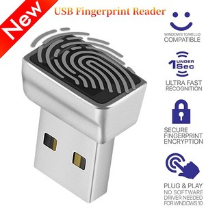 USB 지문 인식 모듈 윈도우 7 8 10 11 헬로용 생체 스캐너 자물쇠 노트북 PC용 잠금 해제, 3)USB to Type C