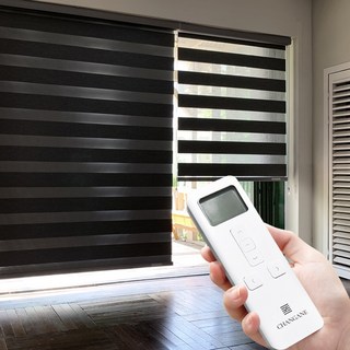 무선자동 전동 암막콤비블라인드 리모컨 1개 포함 60 x 50