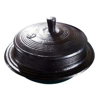 야철대장 국내산 전통방식 길들인 무쇠 가마솥 2인~16인용, 블랙, 선택05:길들인 무쇠가마솥24cm(10인용)