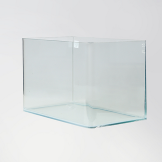 미미네아쿠아 라운드 오픈 수조어항 (40x24x25), 투명, 1개