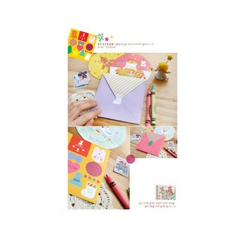 聖誕新年賀卡組 附信封 10張入, 1個