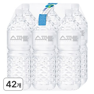 스파클 생수 무라벨, 2L, 42개