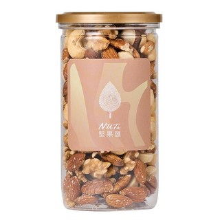 堅果匯NUTS 綜合堅果(金蓋) 全素 370g, 1個