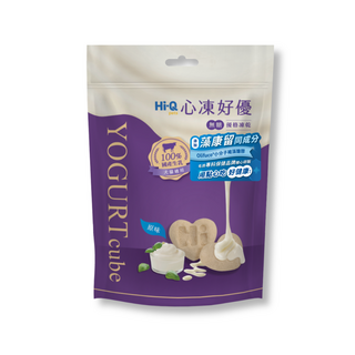 Hi-Q 心凍好優原味優格凍乾 100%台灣生乳 添加褐藻醣膠 寵物健康零食, 20g, 1個, 原味