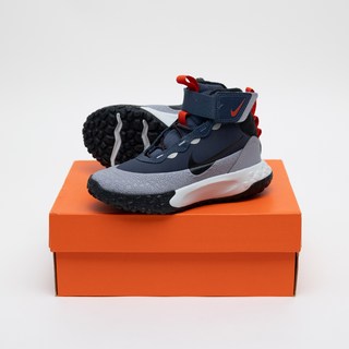 나이키 리틀 키즈 테라 스카우트 따뜻한 찍찍이 부츠 운동화 느와르/썬더 블루