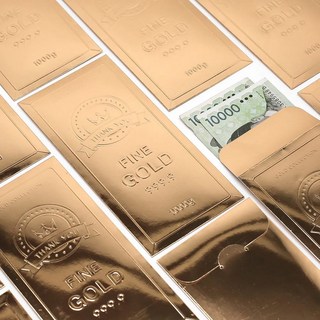 燙金紅包袋 精緻黃金壓紋 (999.9 1000g), 1包