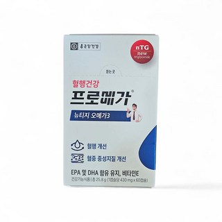 종근당건강 프로메가 오메가3, 60정, 1개
